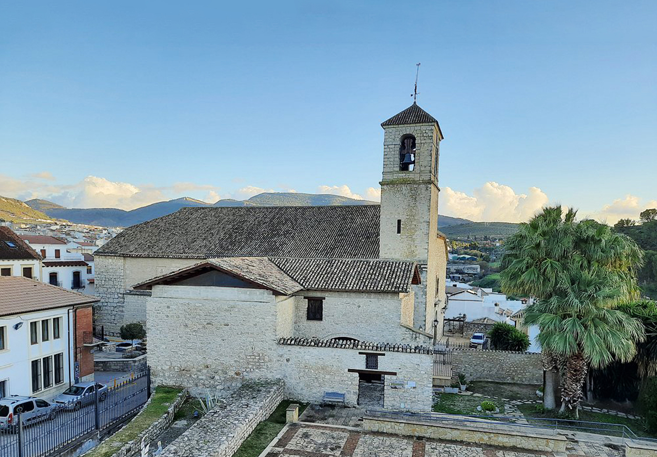 Vista de la parada Torredonjimeno
